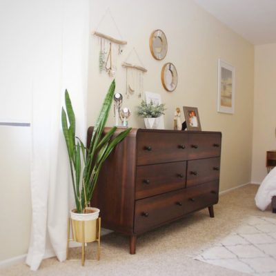 Master Bedroom Redecorated
