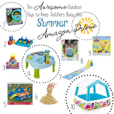 Toddler Summer Toy Roundup from Amazon
