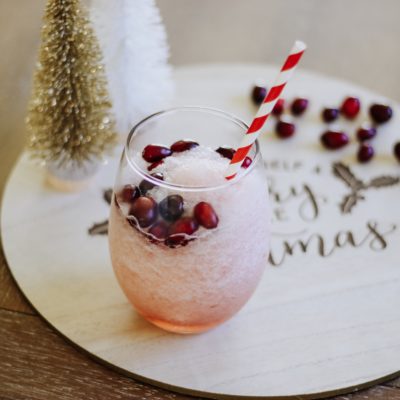 Cran-Apple Freeze Mocktail