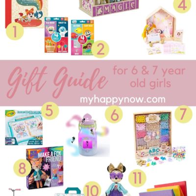 Holiday Gift Guide for 6 and 7 year old girls