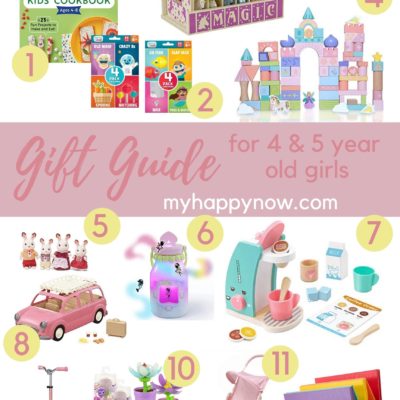 Holiday Gift Guide for 4 and 5 year old girls