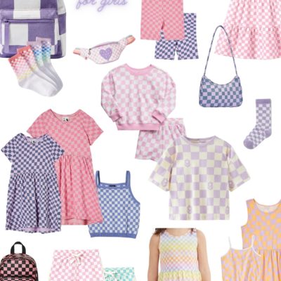 Checkerboard Clothing for Girls