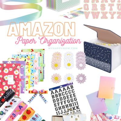 Kids Paper Organization